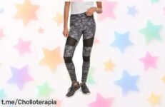 Leggings Urban Classics Ladies Camo Tech Mesh con estampado militar de moda y tejido ultra resistente ahora a un precio rebajado brutal, chollazo sólo por tiempo limitado ¡Corre antes que vuelen!