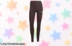 Leggings adidas Mujer Essentials 3Stripes que estilizan tu figura y se ajustan como un guante, ¡aprovecha el descuentazo brutal por tiempo limitado y mueve tu cuerpo sin líos! No dejes escapar esta oportunidad única, dale a tus looks ese toque especial.