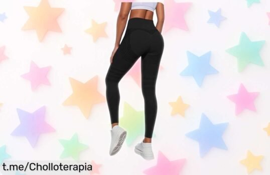 Leggins deportivos anticelulitis 3D que moldean tu figura: ¡aprovecha el cupón y luce espectacular con este super chollo limitado que no puedes dejar escapar!