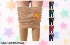 Leggins térmicos para mujer con forro polar que abrigan genial y se adaptan a todo plan, ahora a un precio rebajado de locura – no pierdas la oportunidad ni un minuto y hazte con los tuyos antes de que desaparezcan