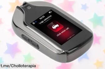 Llave de coche inteligente MA100 con pantalla táctil y apertura automática, ¡rebajada a un precio loco! Diseño premium que nunca perderás. Aprovecha esta oferta limitada antes de que se agote, es tu oportunidad para hacerte con este super chollo.