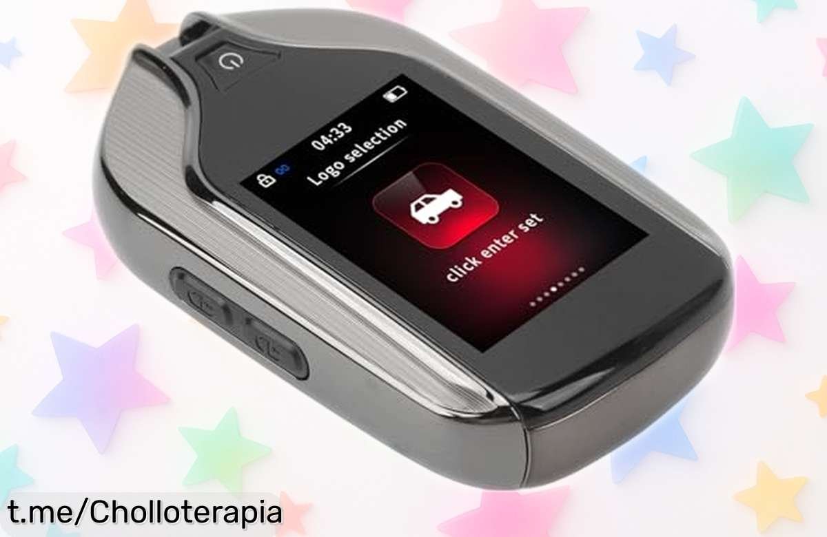 Llave de coche inteligente MA100 con pantalla táctil y apertura automática, ¡rebajada a un precio loco! Diseño premium que nunca perderás. Aprovecha esta oferta limitada antes de que se agote, es tu oportunidad para hacerte con este super chollo.