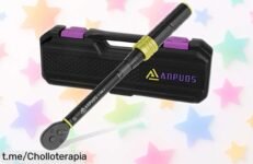 Llave dinamométrica ANPUDS 1/4, precisión brutal para tu bici a precio rebajado. ¡No dejes escapar esta oportunidad y siente la seguridad en cada giro!