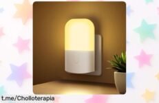 Luz nocturna infantil Grifema GD1011 con sensor y 3 brillos ajustables a un precio rebajado, ilumina la seguridad de tus peques ¡no dejes que esta oportunidad se esfume!