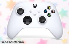 Mando Xbox inalámbrico Robot White para Series X|S con botones personalizables y jack 3,5 mm a precio muy bajo rebajado por tiempo limitado ¡no dejes que se escape este ofertón único!