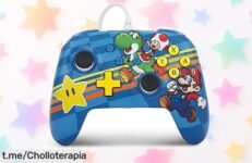 Mando con cable mejorado PowerA para Nintendo Switch, ahora a un precio rebajado y de locura ¡No te pierdas este super chollo y disfruta como nunca en tus partidas!