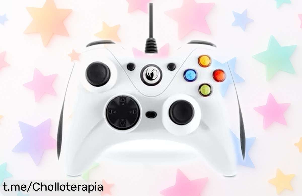 Mando para videojuegos Nacon GC100 con vibración potente a un precio rebajado que no volverás a ver, ¡corre antes de que se agoten y lleva tu juego al siguiente nivel!