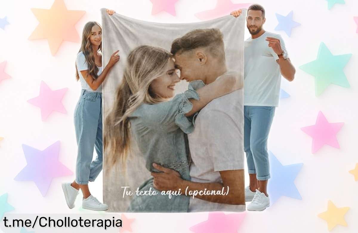 Manta personalizada con foto y texto iDIY a precio loco: ¡un super chollo que vuela! Regala emociones únicas y conserva tus recuerdos de forma premium. Esta oferta limitada no se repetirá, así que hazla tuya ya antes de que se acabe.