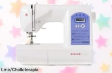Máquina de coser electrónica Singer 6680 con 80 puntadas y extensión, ahora a precio rebajado: ¡no dejes escapar la oportunidad de dar rienda suelta a tu creatividad!