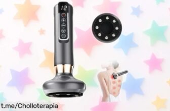 Masajeador anticelulítico eléctrico con 12 niveles: mejora tu piel y alivia músculos a un precio rebajado espectacular. ¡Actúa ya antes que se escape esta oportunidad única!