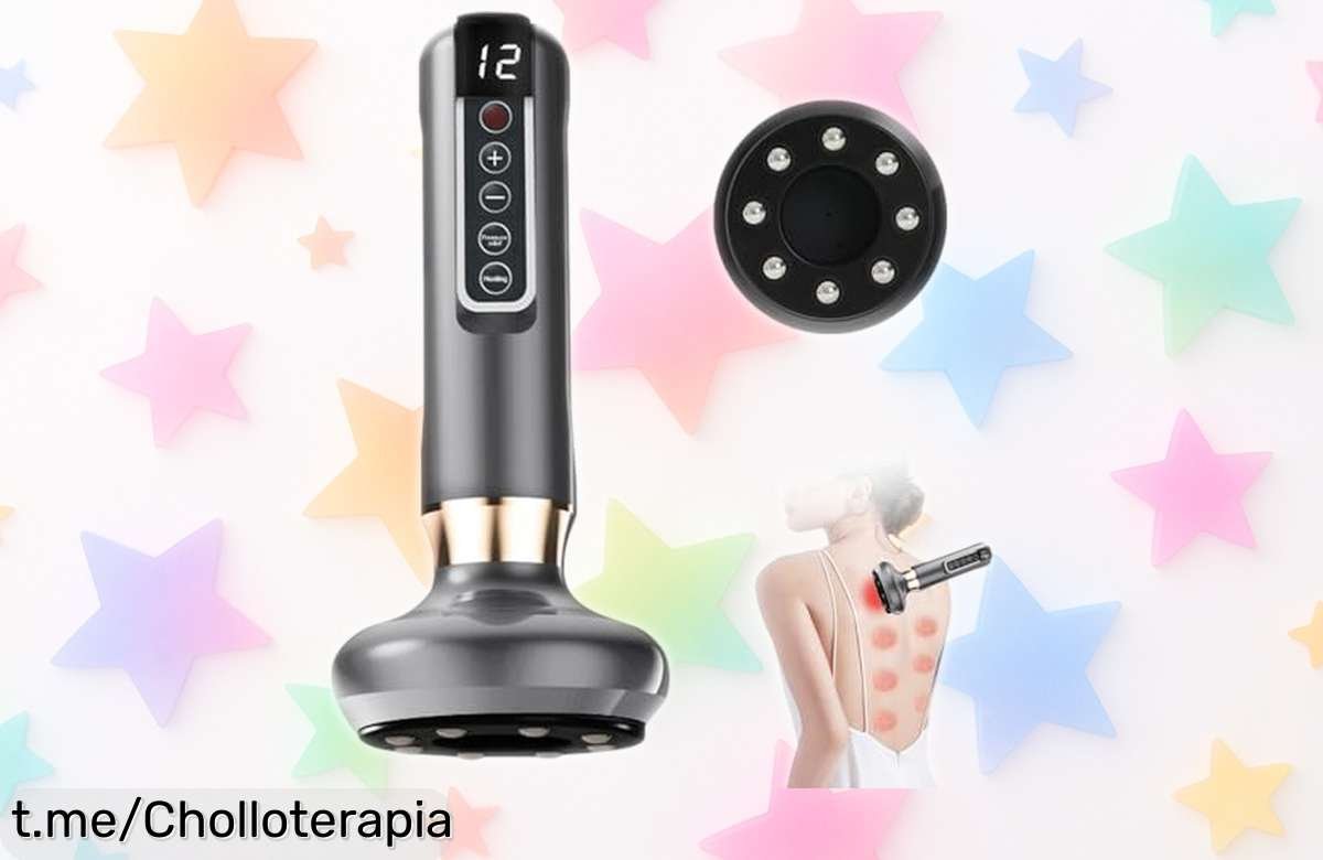 Masajeador anticelulítico eléctrico con 12 niveles: mejora tu piel y alivia músculos a un precio rebajado espectacular. ¡Actúa ya antes que se escape esta oportunidad única!