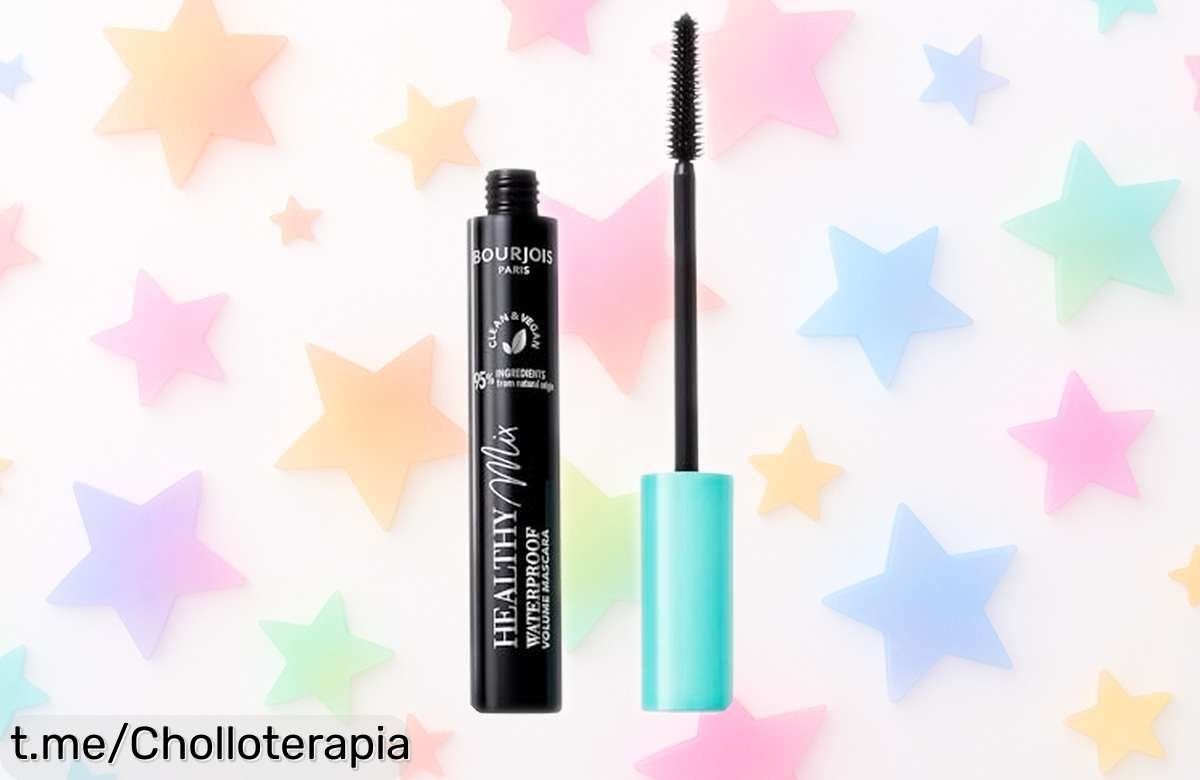Máscara Bourjois Healthy Mix Water Proof: un chollo para tus pestañas que aguanta todo el día sin manchar. ¡No dejes pasar esta oferta y luce una mirada espectacular ya!