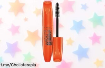 Máscara de pestañas Rimmel London Scandaleyes Reloaded con volumen intenso y mirada irresistible, ¡descuento brutal que no te puedes perder! ¡Date prisa antes de que se acabe!