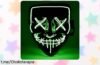 Máscara terror LED verde TK Gruppe Timo Klingler con control remoto y 3 efectos de luz para destacar en Halloween, ahora rebajada. ¡No te quedes sin la tuya y conviértete en el más temido! Corre que vuelan, aprovecha este ofertón antes de que se agoten.