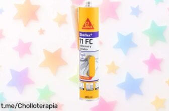 Masilla adhesivo multiusos Sikaflex 11 FC Purform beige, ¡super chollo! Resistencia increíble y pega todo. Precio caído brutal solo por tiempo limitado. Aprovecha esta oferta de 300ml perfecta para interiores y exteriores antes de que se agote, no te quedes sin el tuyo.