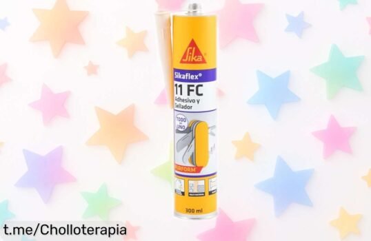Masilla adhesivo multiusos Sikaflex 11 FC Purform beige, ¡super chollo! Resistencia increíble y pega todo. Precio caído brutal solo por tiempo limitado. Aprovecha esta oferta de 300ml perfecta para interiores y exteriores antes de que se agote, no te quedes sin el tuyo.
