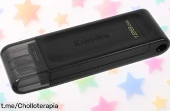 Memoria USB C de 128GB Kingston DataTraveler 70 a precio rebajado, ¡aprovecha este super chollo y lleva tu mundo contigo donde quieras!