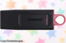 Memoria USB Kingston DataTraveler Exodia 256GB de colores vibrantes a precio rebajado que no volverás a ver; guarda tus recuerdos seguro y fácil, ¡no deje pasar esta oportunidad única!
