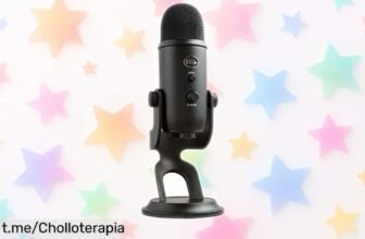 Micrófono USB Blue Yeti de Logitech a precio rebajado, ¡aprovecha este ofertón y haz que tu voz suene como nunca! Últimas unidades disponibles, no te lo pierdas.