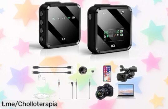 Micrófono inalámbrico profesional BraveKoi súper claro con Bluetooth estable precio rebajado que no vas a creer corre porque este super chollo vuela ya mismo