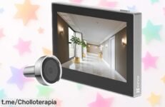 Mirilla digital EZVIZ con pantalla 43” y cámara 1080P a precio rebajado, controla quién llama desde tu móvil ¡Oferta limitada que vuela y no se repetirá!