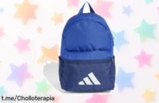 Mochila adidas unisex para niños con logo y correas ajustables diseño práctico que no verás a este precio rebajado aprovecha esta última unidad de súper oferta antes que se agote rápido