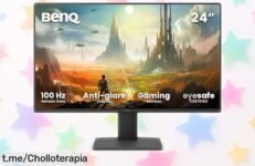 Monitor BenQ GW2491E 23,8” FHD y diseño sin bordes con colores vibrantes a precio rebajado que se va volando ¡Hazte ya con este super chollo antes de que desaparezca!