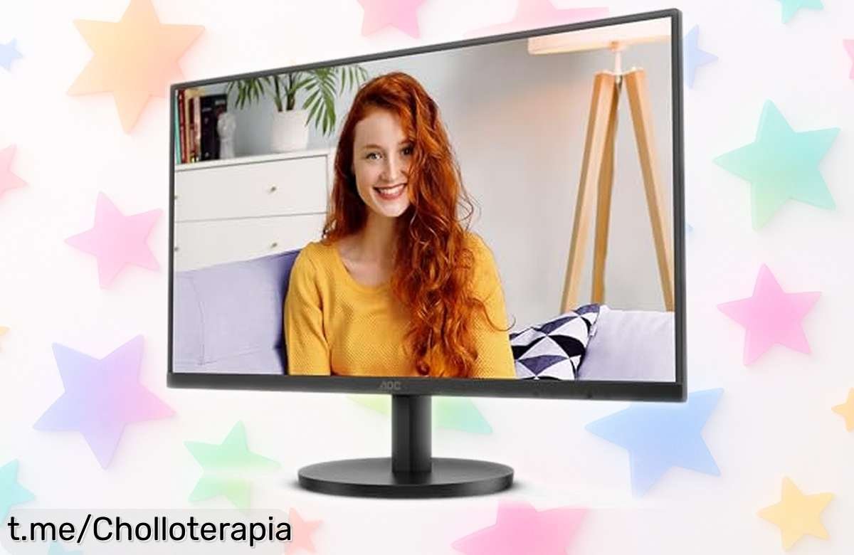 Monitor Full HD AOC 27B3HMA2 de 27” con altavoces y protección visual ojo, imagen súper clara y un precio rebajado que vuela; oferta limitada, ¡date prisa o lo pierdes!