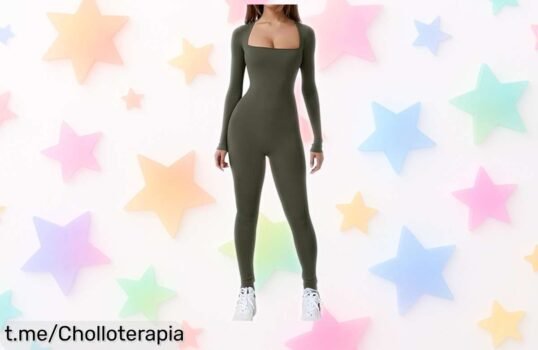 Mono deportivo largo Jetjoy para mujer con control de vientre y súper elástico un ofertón con caída de precio irresistible que no puedes dejar escapar ¡consíguelo ya antes de que se agote!