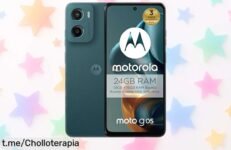 Móvil Moto g05 azul con pantalla gigante y súper nítida, batería para 2 días y cámaras de 50 MP con IA a precio rebajado imposible de dejar pasar ¡pocas unidades disponibles, corre antes que se agote!