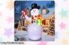 Muñeco de nieve hinchable gigante con luces LED para tu jardín, ahora a precio rebajado ¡Llena tus noches de magia y sorprende a todos ya!