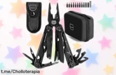Navaja multiusos 23 en 1 Miaoke súper completa y resistente con caja premium perfecta para cualquier reto, rebajada ahora mismo ¡un super chollo que vuela rápido, no te quedes sin la tuya!