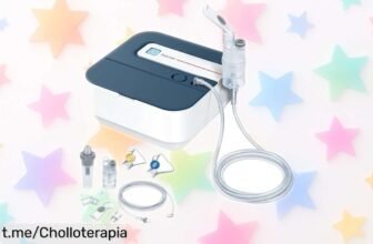 Nebulizador Pro Beurer IH 28, rápido y fácil de limpiar con precio rebajado que se agota pronto. ¡Cuida tus vías respiratorias y respira mejor ahora mismo!