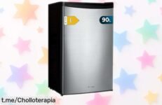 Nunca visto: Nevera pequeña Cecotec Bolero Coolmarket TT Origin 90 Inox, con precio rebajado por tiempo limitado. ¡Disfruta de frescura y espacio sin gastar más!