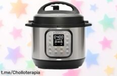 Olla inteligente 7 en 1 Instant Pot Duo con función presión y 13 programas a precio rebajado que no se ve todos los días, aprovecha esta oferta limitada para cocinar rápido sin estrés¡Corre que vuelan!