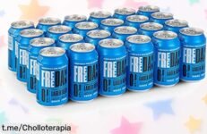 Pack de 24 cervezas sin alcohol Free Damm con amargor perfecto y súper frescas a precio rebajado no te quedes sin este ofertón por tiempo limitado ¡corre que vuelan!