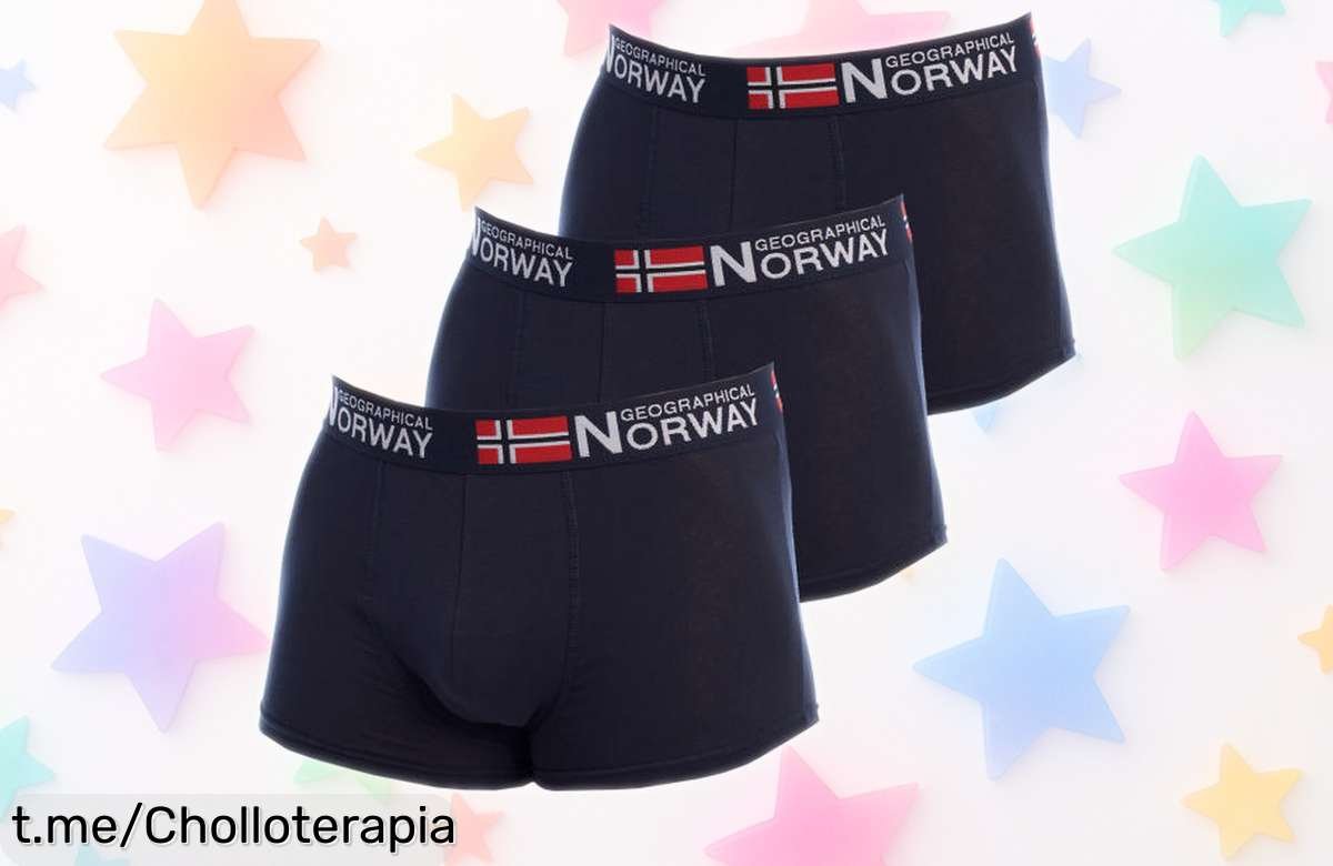 Pack de 3 bóxers Geographical Norway GN1000 a precio muy bajo, descuento brutal y calidad que no falla: ¡aprovéchalo antes de que desaparezca y siente la diferencia ya!