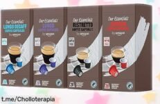 Pack de 80 cápsulas de café espresso compatibles con Nespresso, sabor intenso y variedad top que ahora te traemos a precio rebajado No esperes más porque esta caída brutal se va pronto ¡Agarra tu energía diaria con este ofertón único!