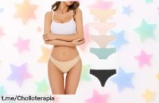 Pack de tangas Power Flower sin costuras para mujer que se siente invisible y fresquita todo el día con descuento brutal, chollo único a precio bajado por tiempo limitado ¡No lo pienses y haz tuyas estas prendas ya!