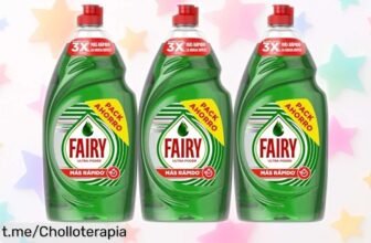 Pack lavavajillas Fairy Ultra Poder 3x900ml en precio rebajado, un super chollo que no vuelve. ¡Haz de tus platos una obra maestra y disfruta la satisfacción de relucir ya!