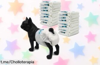 Pañal desechable súper absorbente para perros hembra y cachorros BPS-2180 a un precio rebajado, ¡ofertón que no dura mucho! Dale a tu mascota la higiene que merece hoy mismo.