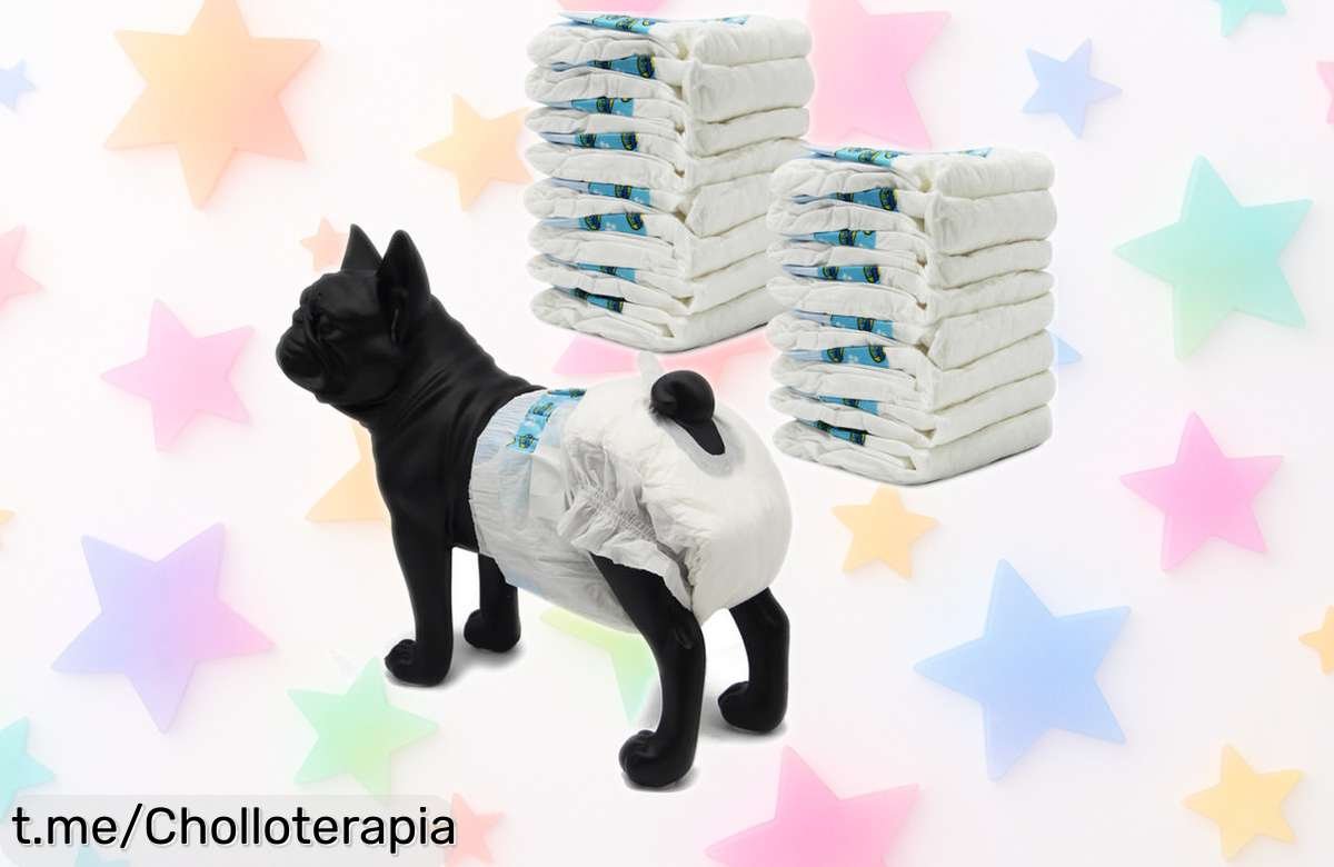 Pañal desechable súper absorbente para perros hembra y cachorros BPS-2180 a un precio rebajado, ¡ofertón que no dura mucho! Dale a tu mascota la higiene que merece hoy mismo.