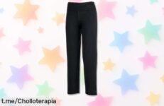 Pantalón negro para mujer Joma con ajuste perfecto y diseño sin bolsillos que estiliza, ahora a precio rebajado de verdad ¡corre que quedan pocas unidades de este super chollo!