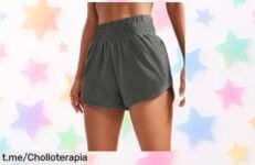 Pantalones deportivos para mujer Pinspark con cintura alta que moldea y bolsillo seguro en oferta limitada precio rebajado impresión asegurada no te quedes sin el tuyo ya