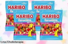 Paquete de 4 Haribo Favoritos Classic con sabor irresistible a precio rebajado un chollazo para compartir y disfrutar ya corre que vuela este ofertón único