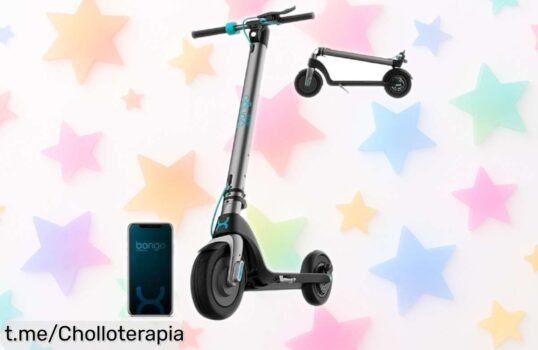Patinete eléctrico Cecotec Bongo Serie A con potencia brutal y batería intercambiable para subir cuestas volando a 25 km-h, triple freno y plegable ¡precio rebajadísimo que vuela! Aprovecha ya este super chollo antes de que se agote