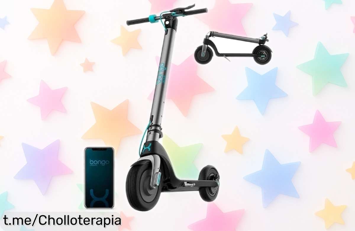 Patinete eléctrico Cecotec Bongo Serie A con potencia brutal y batería intercambiable para subir cuestas volando a 25 km/h, triple freno y plegable ¡precio rebajadísimo que vuela! Aprovecha ya este super chollo antes de que se agote.