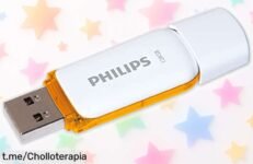 Pendrive USB 2.0 Philips de 128 GB edición Snow: ¡conexión rapidísima y espacio brutal por un precio rebajadísimo! Aprovecha este super chollo antes de que se acabe.