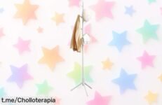 Perchero de madera maciza Vasagle en forma de árbol con 8 ganchos, súper fuerte y regulable, rebajado a un precio loco que desaparece volando ¡no pierdas esta oportunidad ya!