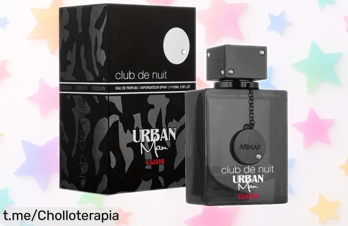 Perfume Armaf Club de Nuit Urban Man Elixir 105ml con precio rebajado y aroma potente para hombres que quieren dejar huella hoy ¡Date prisa, esta oferta limitada vuela rápido!